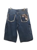 Baggy combat knee-length trousers - Image 2